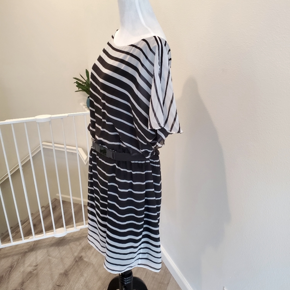 WHBM striped dress